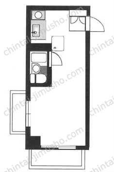 ライオンズマンション元町3階の間取図