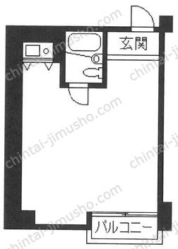 ピュアハイツ台町4階の間取図