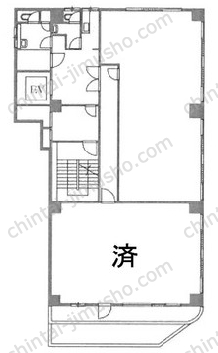 尾上町ビルの間取図