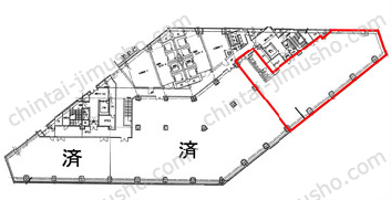 西新宿プライムスクエア／西新宿木村屋ビルディングの間取図