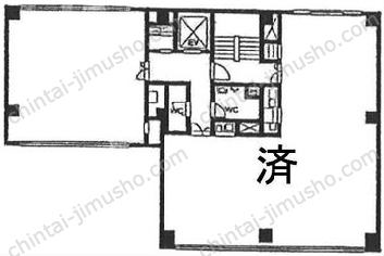 高嶋ビルの間取図