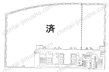 KDX浜松町プレイスの間取図