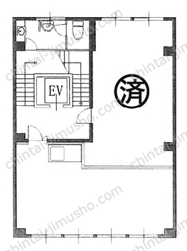 アンジェリックフォセッテビルの間取図