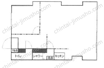 岩本町ビルの間取図
