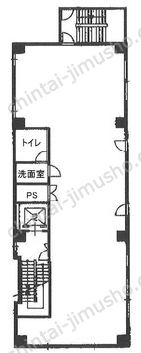 金葉ビルディング／BTS-OFFICE7階の間取図