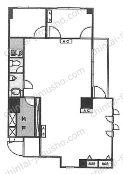 インペリアル六本木／インペリアル六本木フォーラム4階の間取図