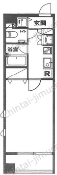 月村マンションNo.30の間取図