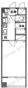 月村マンションNo.30の間取図