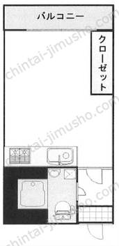 カーサ第二新宿の間取図