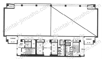 NTビル12階の間取図