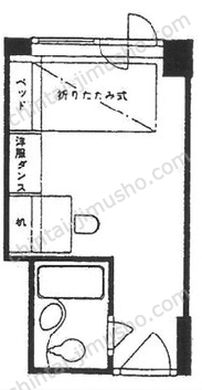 番町ハイムの間取図
