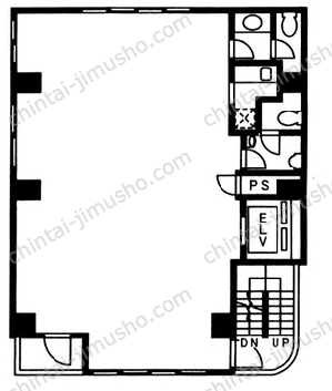 HAGIWARA BLDG.7／萩原ビル第7の間取図