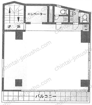 Glanffice茅場町の間取図