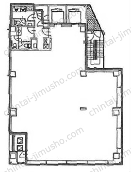 TOKYU REIT 渋谷宮下公園ビル9階の間取図