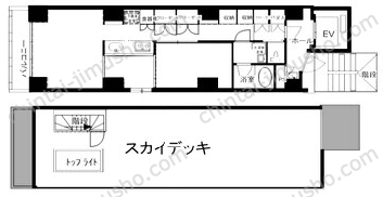 LILIO小石川の間取図