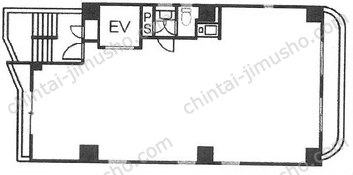 EARTH SHIBA BLD5階の間取図