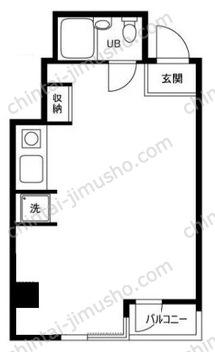ロジマン西麻布の間取図