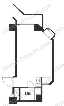 新宿ダイカンプラザB館9階の間取図