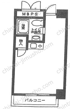エグゼクティブ原宿の間取図