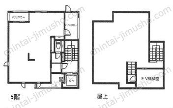 神宮前二丁目ビルの間取図