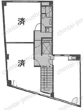 新盛ビルの間取図