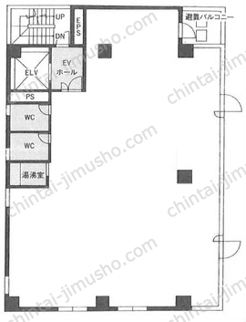 第2伊三美ビル3階の間取図