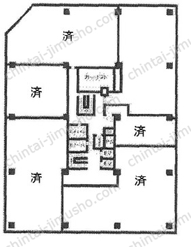 トーシン信濃町駅前ビルの間取図