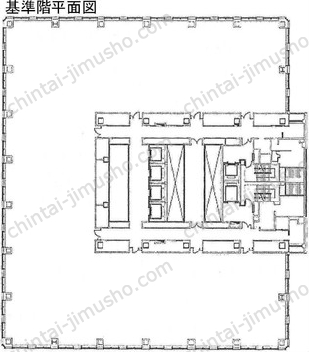 新宿フロントタワーの間取図