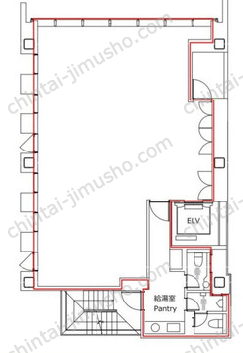SD25ビルの間取図