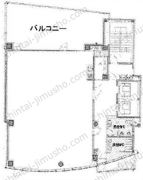 AD市ヶ谷ビルの間取図