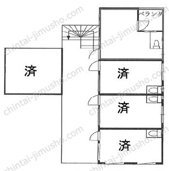 代官山トゥエルブⅡの間取図