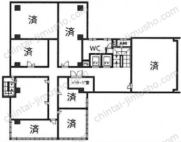 第3東ビルの間取図
