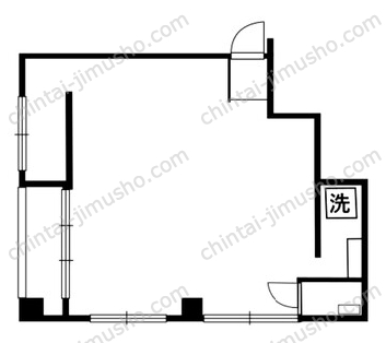 メイ・メゾン3階の間取図