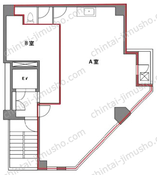 神田ノースフロントの間取図
