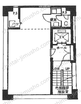 ミツワ神保町ビル6Fの間取図