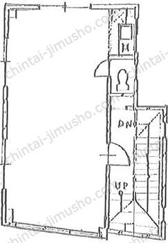 小山ビル2階の間取図