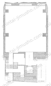 AD-O渋谷道玄坂8階の間取図