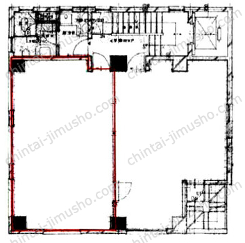 新広栄ビル3Fの間取図
