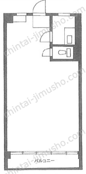 中公ビル御苑グリーンハイツ10階の間取図