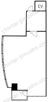 パインフィールドビル3階の間取図