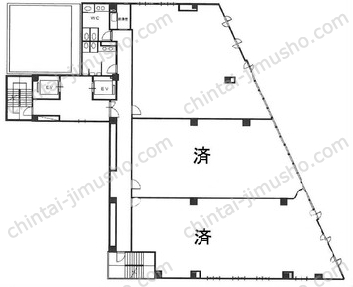 大佳板橋ビルの間取図