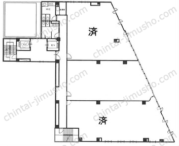 大佳板橋ビルの間取図