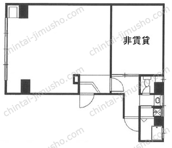 滝上ビルの間取図