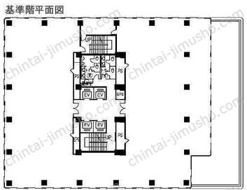 横浜東芝ビルの間取図