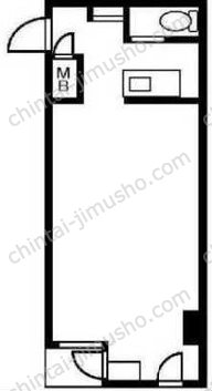 渋谷道玄坂プラザ仁科屋ビルの間取図