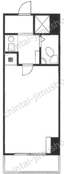 新宿アイランドアネックスの間取図