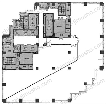 新宿スクエアタワーの間取図