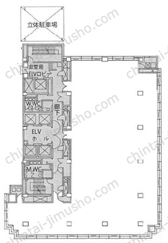 新横浜TECHビル B館の間取図