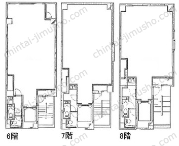 プライマリ新宿御苑ビル一括の間取図