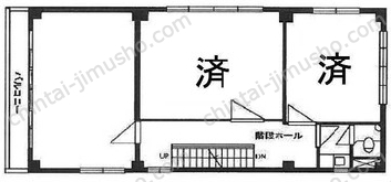 佐一ビルの間取図